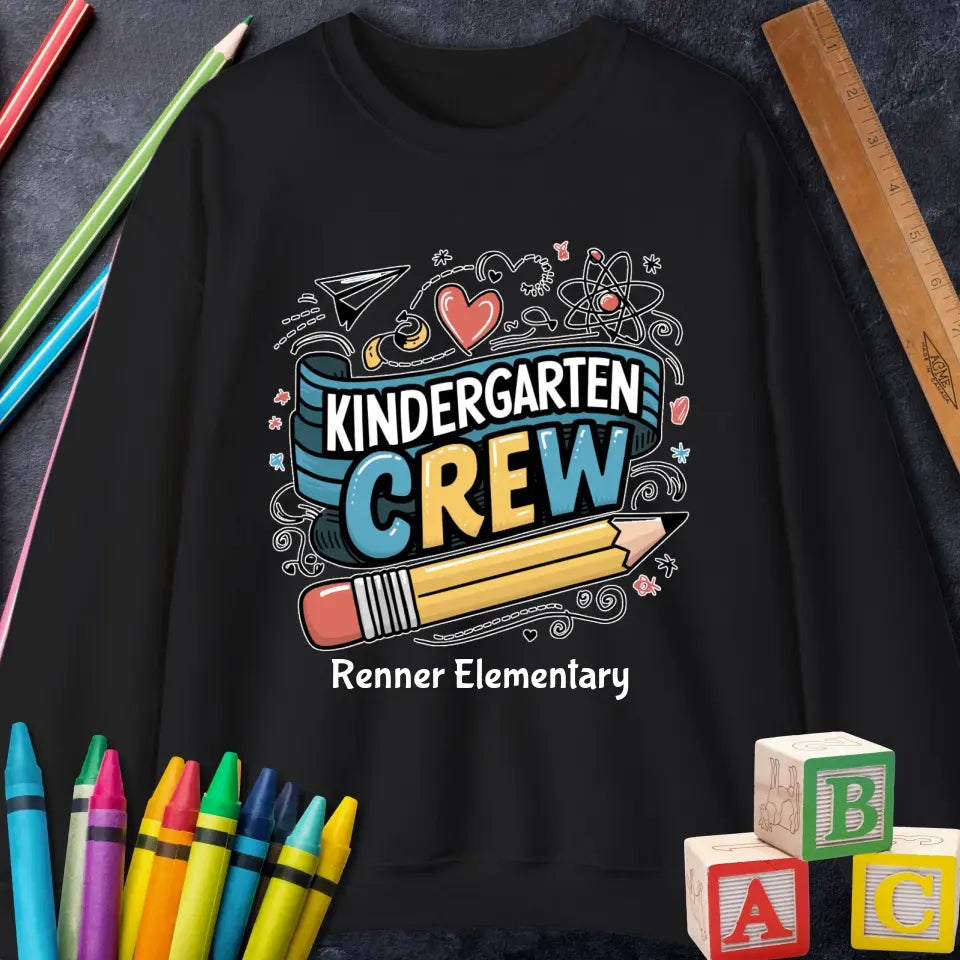 [404] #TeacherLife Graphic T-Shirt, Apple Pencil Ruler Design [T-Shirt Mockup]